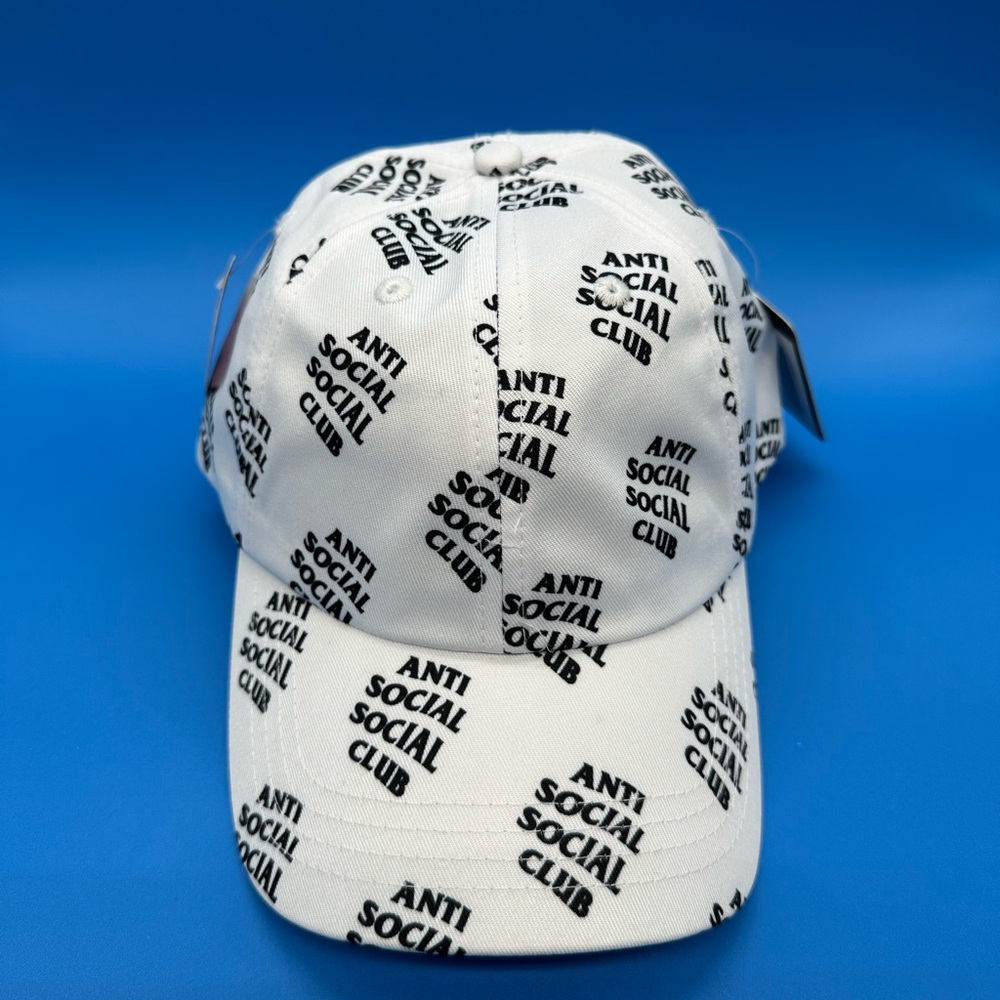 Anti Social Social Club Patterned White Cap